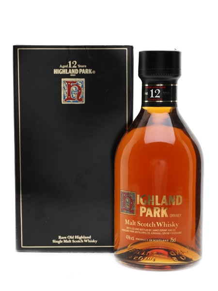 Highland Park 12 Year Old Bottled 1980s 75cl / 40%