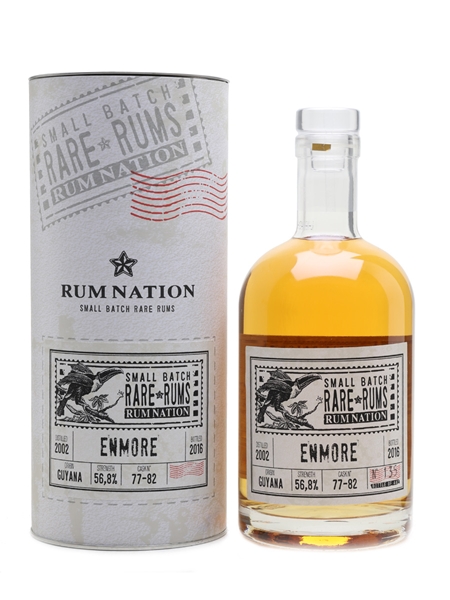 Enmore 2002 Small Batch Bottled 2016 - Rum Nation 70cl / 56.8%