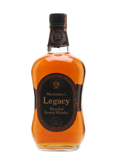 Mackinlay's Legacy 12 Year Old Bottled 1970s 75cl