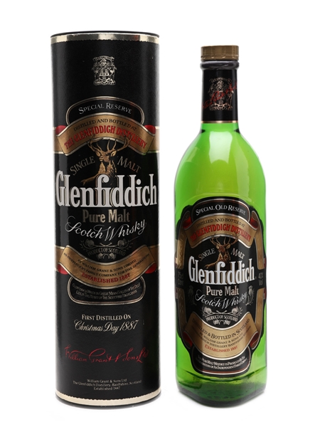 Glenfiddich Special Reserve Pure Malt Bottled 1980s 75cl / 40%