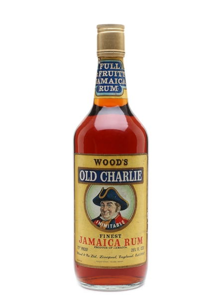 Wood's Old Charlie Jamaica Rum Bottled 1970s 75.7cl / 40%