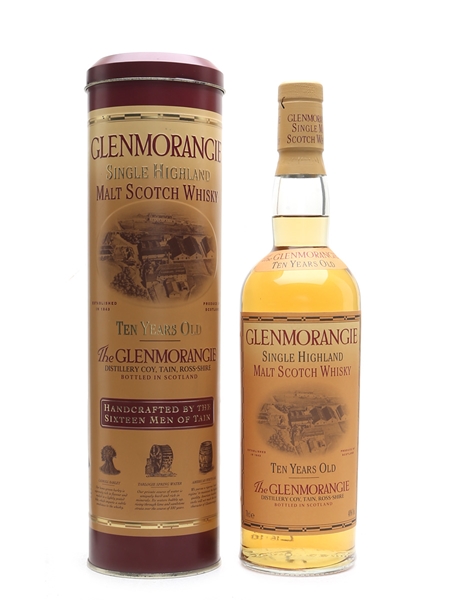 Glenmorangie 10 Year Old Bottled 1990s 70cl / 40%