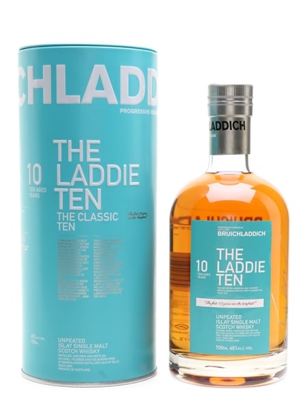 Bruichladdich 10 Year Old Signed By Jim McEwan 70cl / 46%