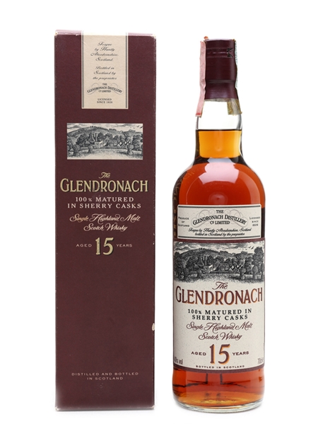 Glendronach 15 Year Old Old Presentation 70cl / 40%