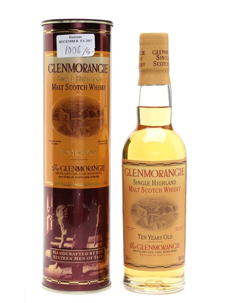 Glenmorangie 10 Year Old Old Presentation 35cl / 40%