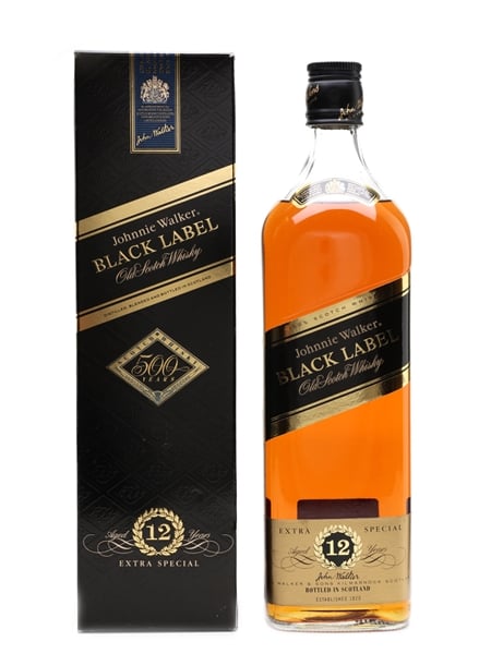 Johnnie Walker Black Label Bottled 1994 - 500 Years Of Scotch Whisky 100cl / 43%