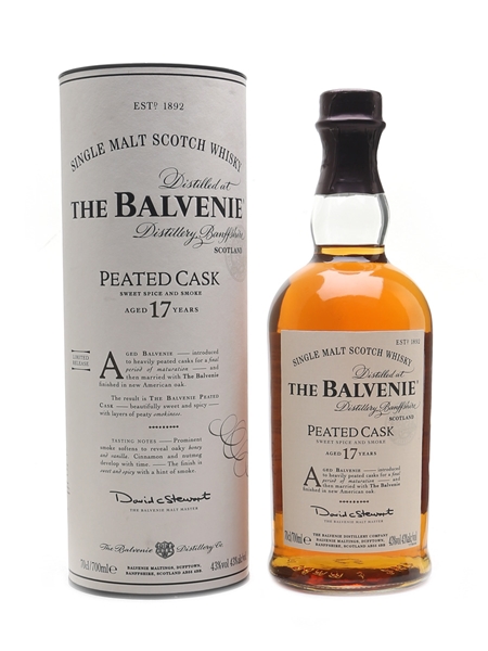 Balvenie 17 Year Old Peated Cask  70cl / 43%