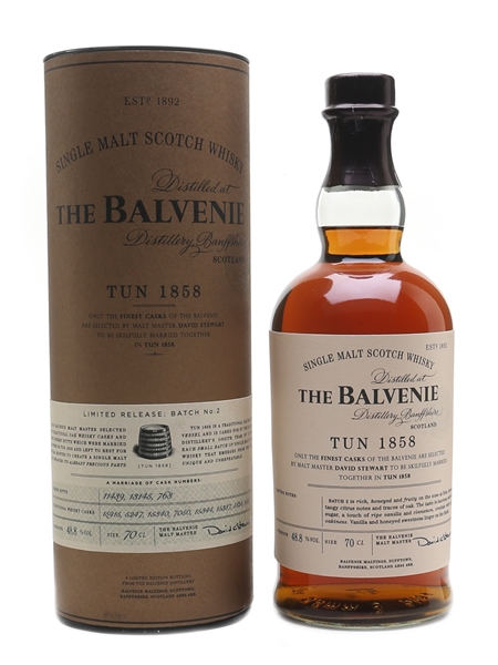 Balvenie Tun 1858 Batch 2 70cl / 48.8%