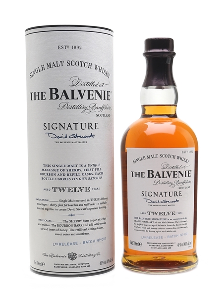 Balvenie Signature 12 Year Old Batch #1 70cl / 40%