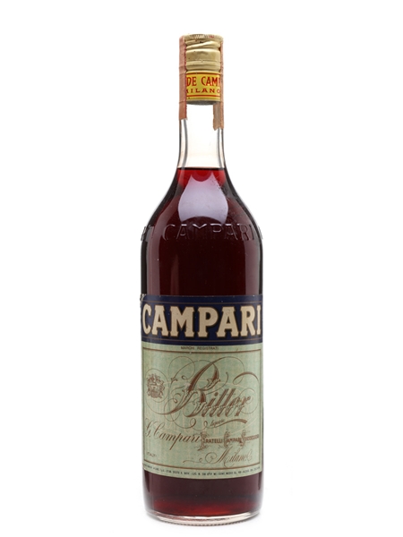 Campari Bitter Bottled 1960s-1970s 100cl / 25%