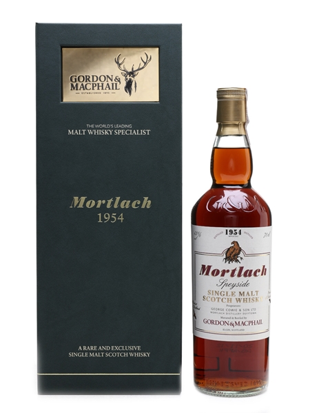 Mortlach 1954 Single Cask Bottled 2012 - Gordon & MacPhail 70cl / 43%