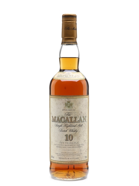 Macallan 10 Year Old Bottled Early 2000s 70cl / 40%