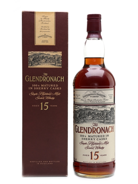 Glendronach 15 Year Old Old Presentation 100cl / 40%