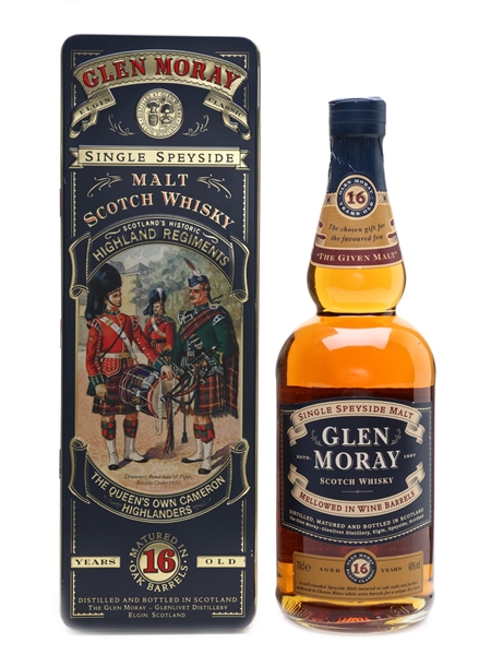 Glen Moray 16 Year Old Scotland's Historic Highland Regiments 70cl / 40%