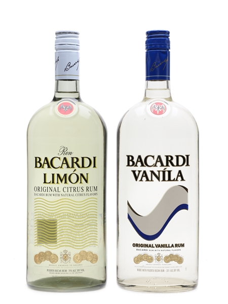 Bacardi Limon & Vanila  2 x 100cl