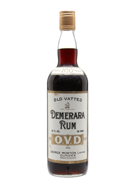 Morton 100 Proof Old Vatted Demerara Rum Bottled 1970s 75.7cl / 57%