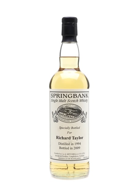 Springbank 1994 Bottled 2009 - Private Bottling 70cl / 55.9%