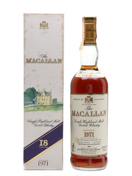 Macallan 1971 18 Year Old - Giovinetti 75cl / 43%