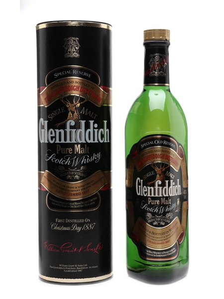 Glenfiddich Special Reserve Pure Malt Bottled 1990s 70cl / 40%