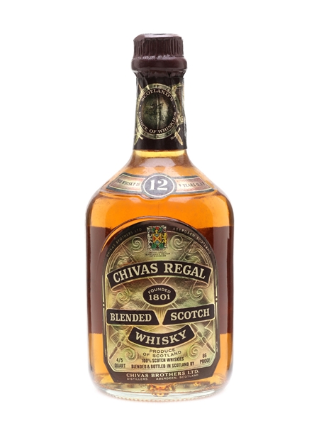 Chivas Regal 12 Year Old Bottled 1970s 75.7cl / 43%