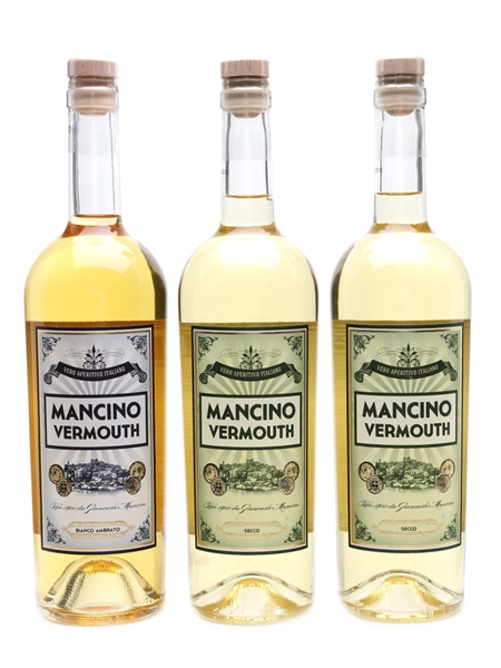 Mancino Vermouth Secco & Bianco Ambrato 3 x 75cl