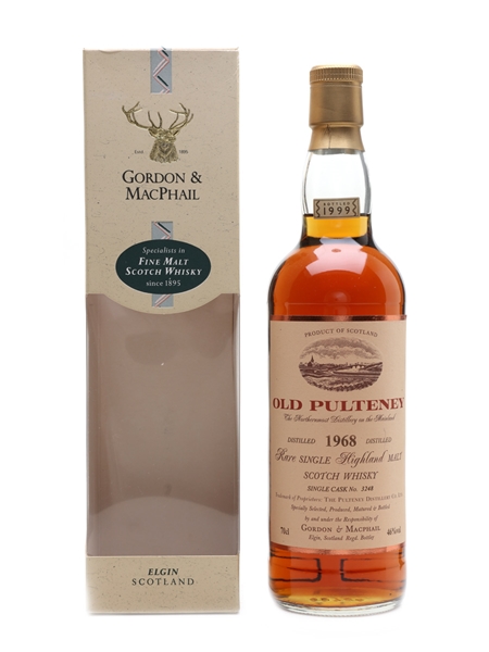 Old Pulteney 1968 Bottled 1999 - Gordon & MacPhail 70cl / 46%