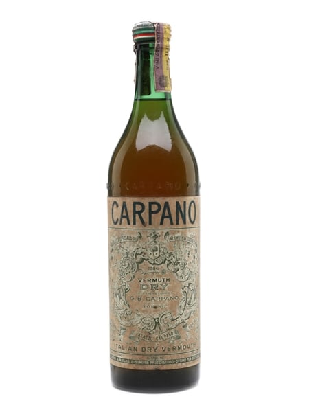 Carpano Dry Vermouth Bottled 1950s 100cl / 18%