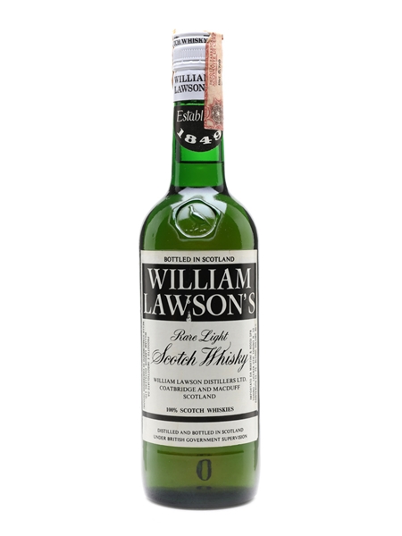 William Lawson's Finest Bottled 1970s - Martini & Rossi 75cl / 40%