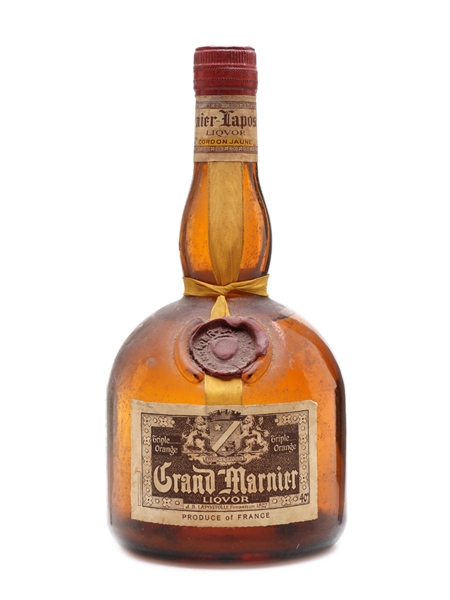 Grand Marnier Cordon Jaune Bottled 1960s 70cl / 40%