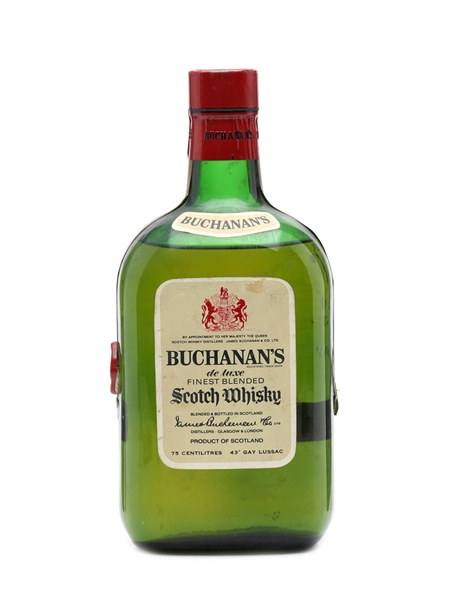 Buchanan's De Luxe Bottled 1980s 75cl