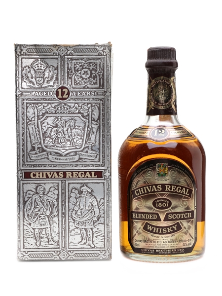 Chivas Regal 12 Year Old Bottled 1970s - Rene Briand 75cl / 43%