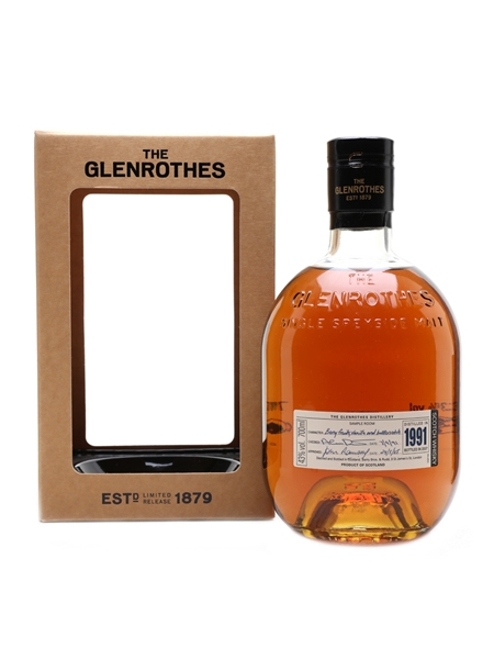 Glenrothes 1991 Bottled 2007 70cl / 43%