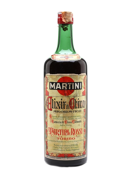 Martini Elixir Di China Bottled 1960s 100cl / 31%