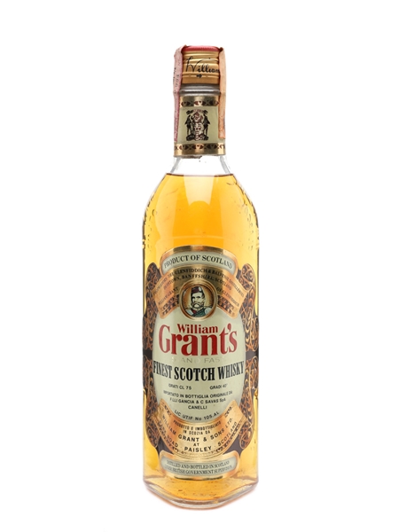 Grant's Standfast Bottled 1970s - Gancia 75cl / 40%