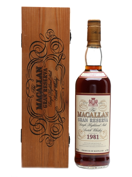 Macallan 1981 Gran Reserva  70cl / 40%