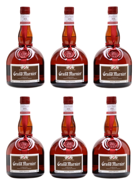 Grand Marnier Cordon Rouge Liqueur Bottled 2010s 6 x 70cl / 40%