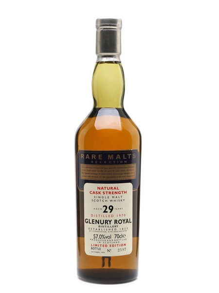 Glenury Royal 1970 29 Year Old Bottled 1999 - Rare Malts Selection 70cl / 57%