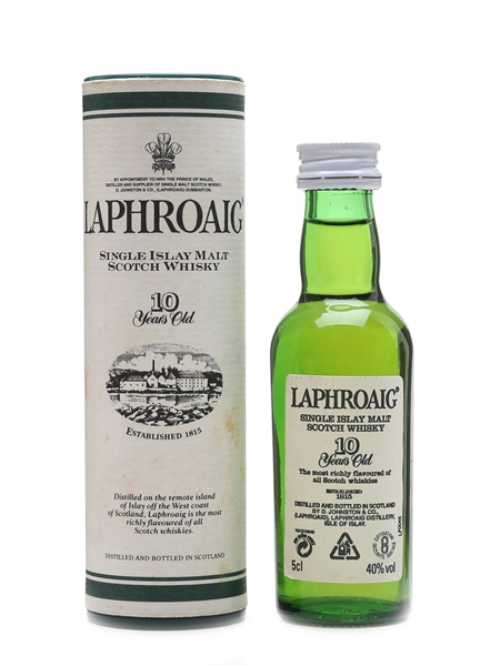 Laphroaig 10 Year Old Bottled 1990s 5cl / 40%