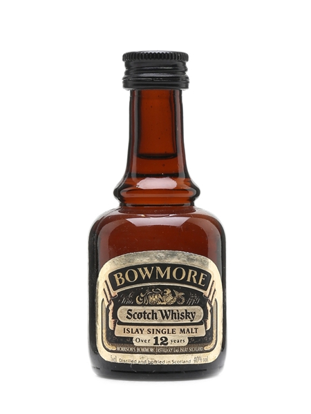 Bowmore 12 Year Old Bottled 1980s 5cl / 40%