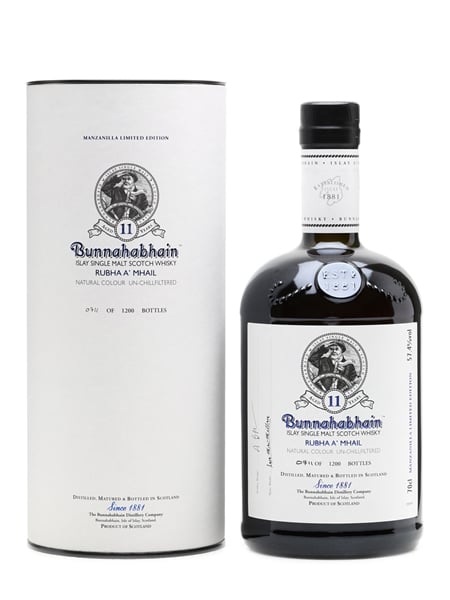 Bunnahabhain 11 Years Old Manzanilla Feis Ile 2015 70cl