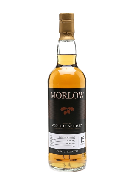 Arran 2000 Morlow Private Cask 15 Year Old Sherry Hogshead 70cl / 53.4%