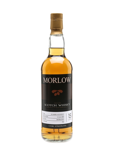 Arran 2000 Morlow Private Cask 15 Year Old Sherry Hogshead 70cl / 53.4%