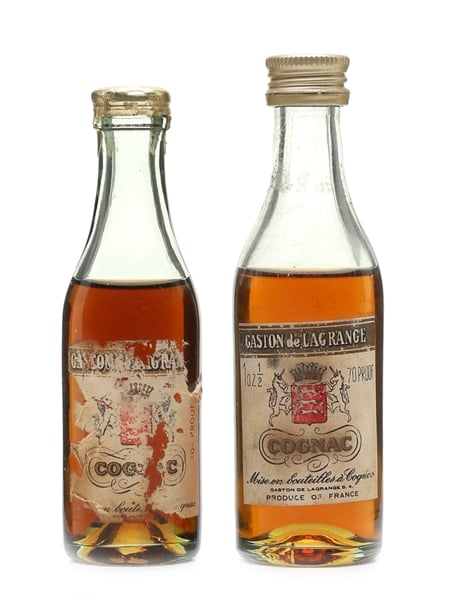 Gaston De Lagrange Bottled 1950s & 1960s 2 x 5cl / 40%