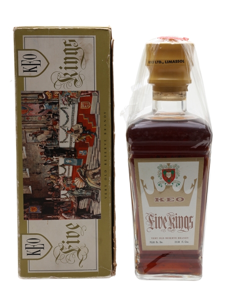 Keo Five Kings Very Old Reserve Brandy 65cl / 40%