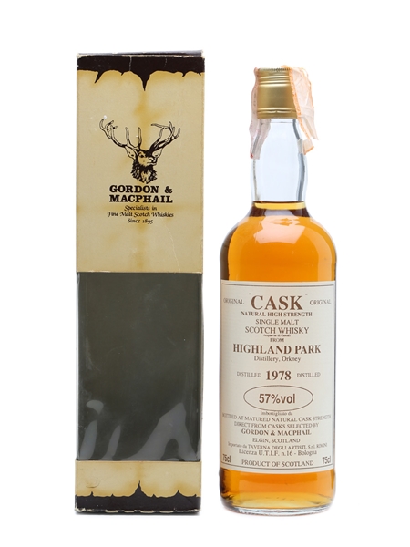 Highland Park 1978 Cask Strength Gordon & MacPhail 75cl