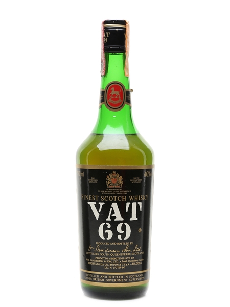 Vat 69 Bottled 1980s - Buton 75cl / 40%