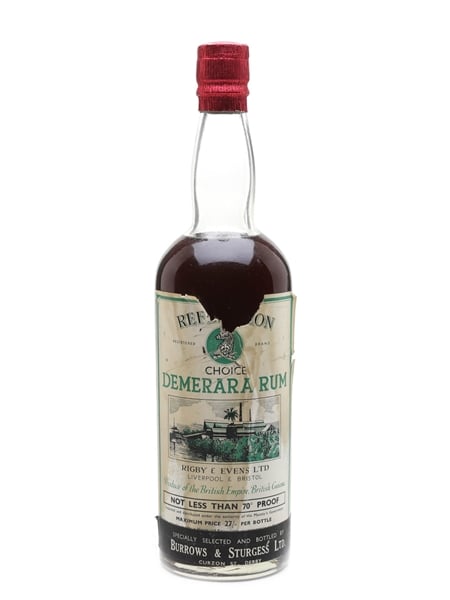 Reflection Choice Demerara Rum Bottled 1947-1948 - Burrows & Sturgess 75cl / 40%