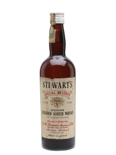 Stewart's Special Reserve Bottled 1950s 75cl / 43.4%