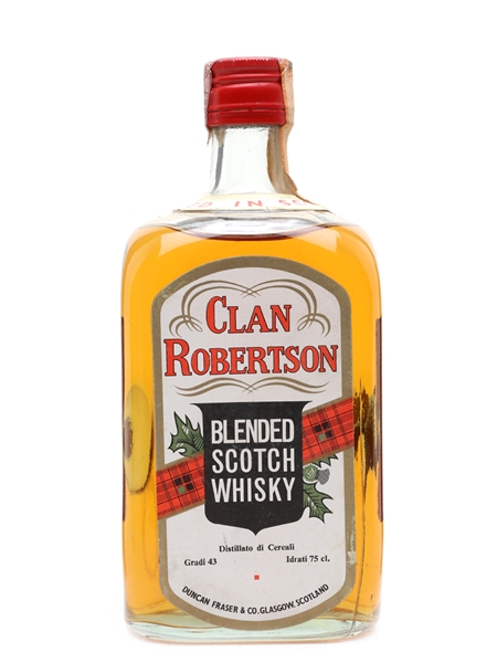 Duncan Fraser Clan Robertson Bottled 1960s 75cl / 43%