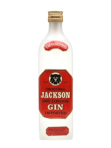 Jackson Dry London Gin Bottled 1970s 75cl / 45%